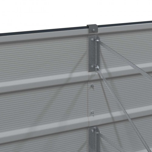 Plantekasse Antracit 240 x 80 x 75 cm Stål