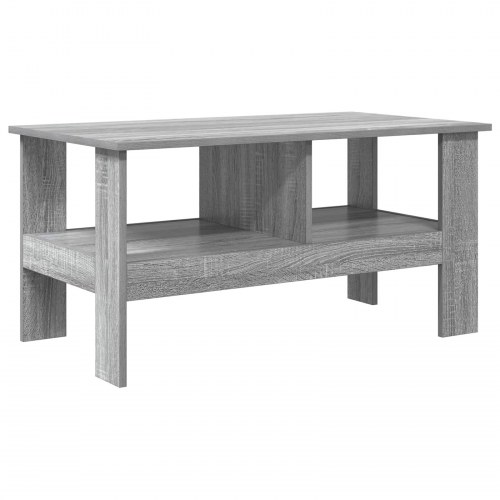 Sofabord Grå Sonoma 90 x 50 x 45 cm Konstrueret træ