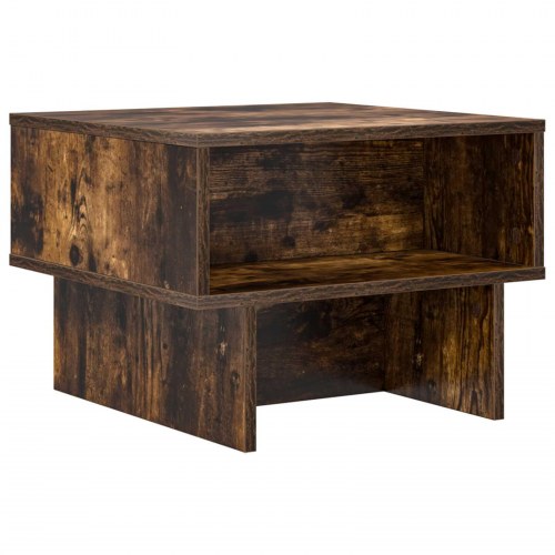 Sofabord Røget eg 48 x 46 x 35 cm Konstrueret træ