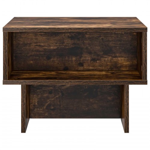 Sofabord Røget eg 48 x 46 x 35 cm Konstrueret træ