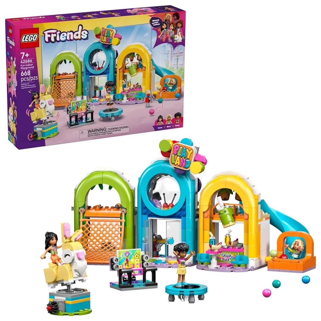 LEGO Friends 42686 Sjovt indendørs legeplads-sæt - 668 dele billede