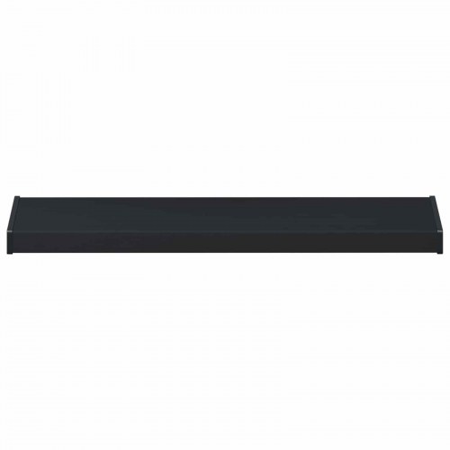 Vindueskarm Antracit med træstruktur 60 x 25 x 4,5 cm