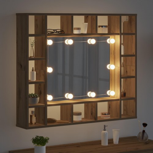 Spejl Lygter 12 stk Hvid 4.5 x 4.5 x 4.8 cm Plastik