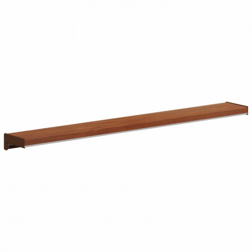 Vindueskarm Brun Træ 60 x 15 x 4,5 cm PVC blandet med UPVC