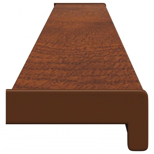 Vindueskarm Brun Træ 120 x 10 x 4,5 cm PVC blandet med UPVC
