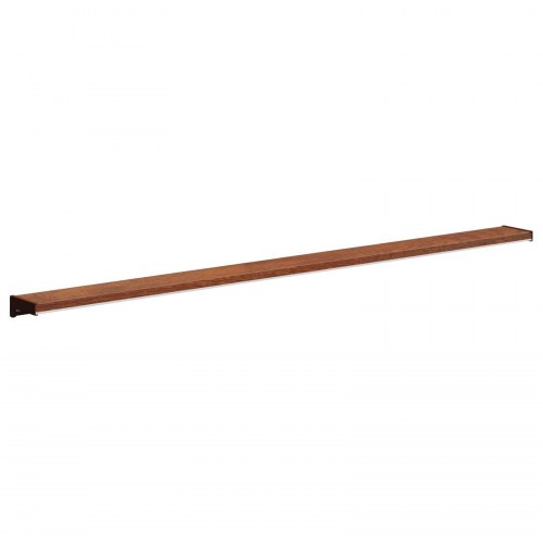 Vindueskarm Brun Træ 120 x 10 x 4,5 cm PVC blandet med UPVC