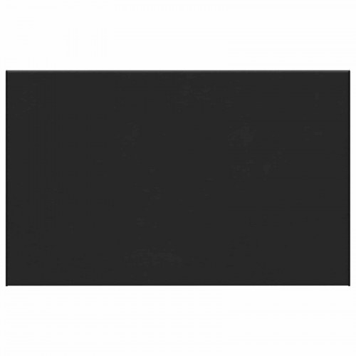 Vindueskarm Sort med træstruktur 100 x 50 x 4,5 cm