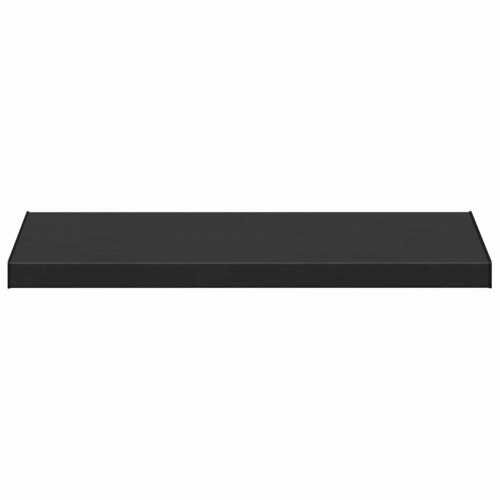 Vindueskarm Sort med træstruktur 100 x 50 x 4,5 cm