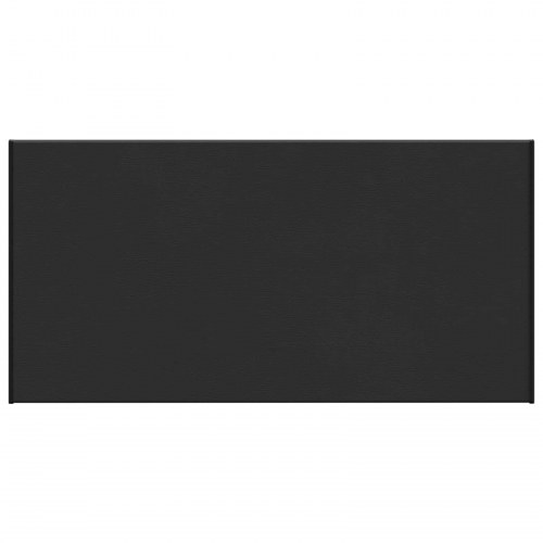 Vindueskarm Sort med træstruktur 80 x 40 x 4,5 cm