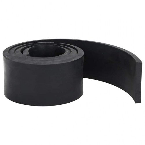 Gummikant til sneplov 150 x 8 x 1 cm - sort