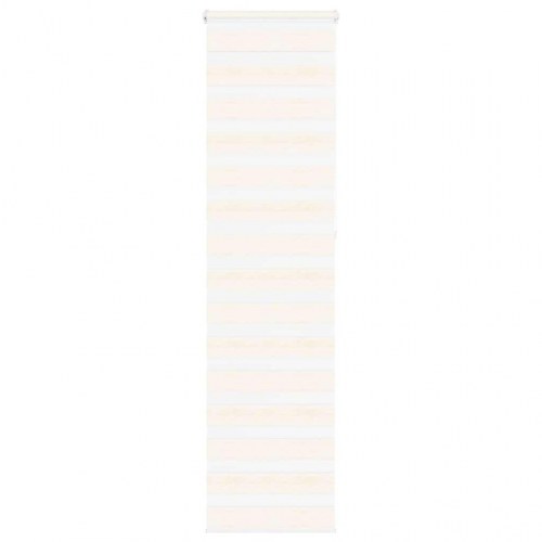 Zebragardin - marmorbeige 60×230 cm, stofbredde 55,9 cm, polyester