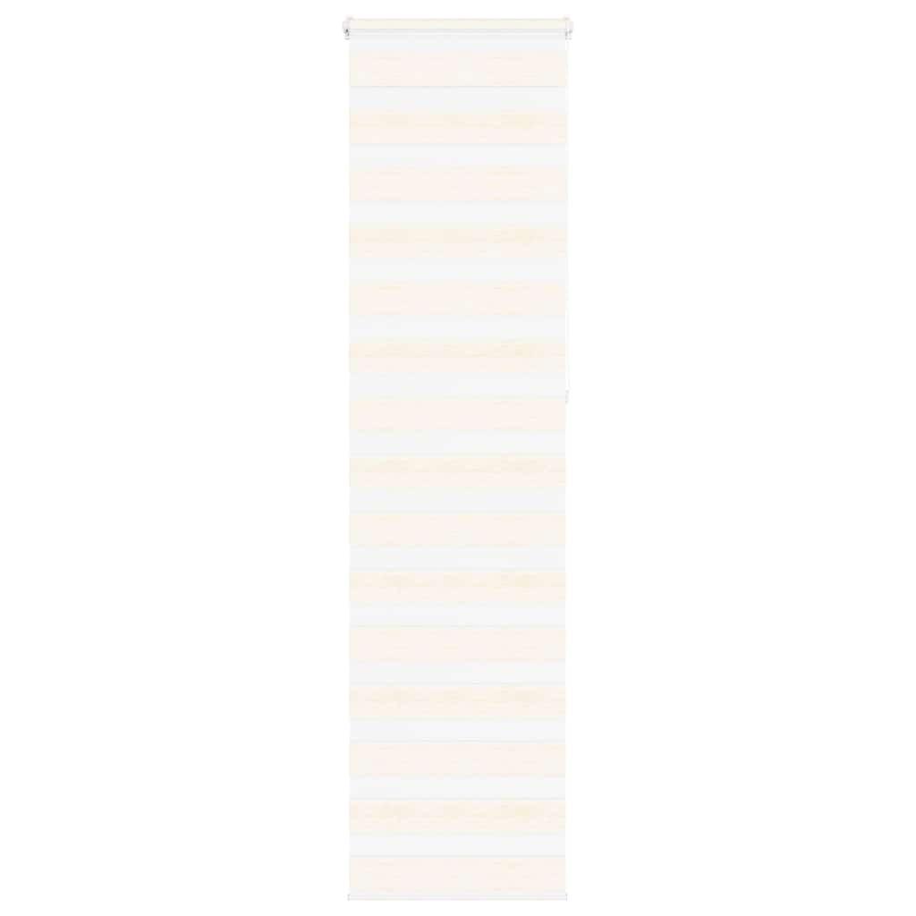 Zebragardin marmorbeige 60x230 cm stofbredde 55,9 cm polyester