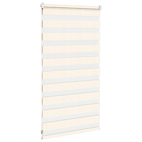 Zebragardin marmorbeige 75×100 cm - stofbredde 70,9 cm, polyester