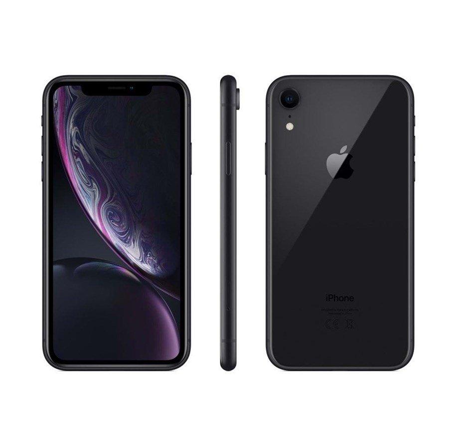 Apple iPhone XR 128 GB - Sort (RENOVERET)