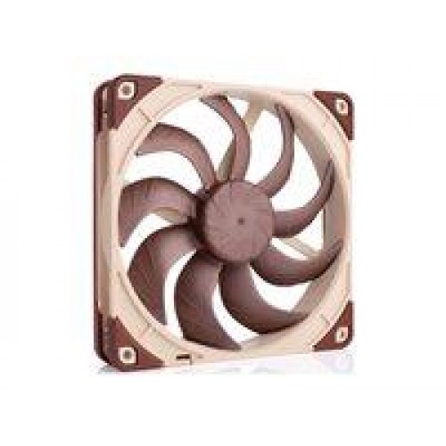 Noctua NF-A14x25 G2 LS-PWM 140 mm blæser – Beige/Brun