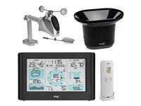 TFA Dostmann Weather Pro vejrstation indendørs/udendørs, sort