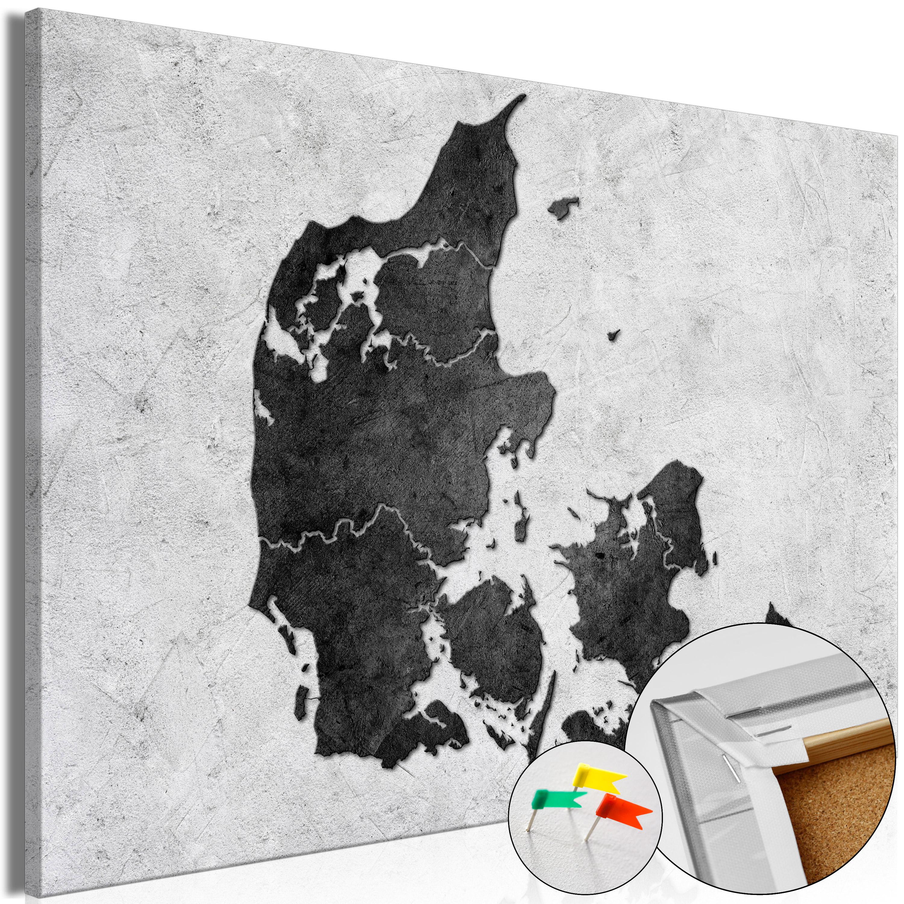 Billede på kork - Stone Denmark - 90 x 60 cm