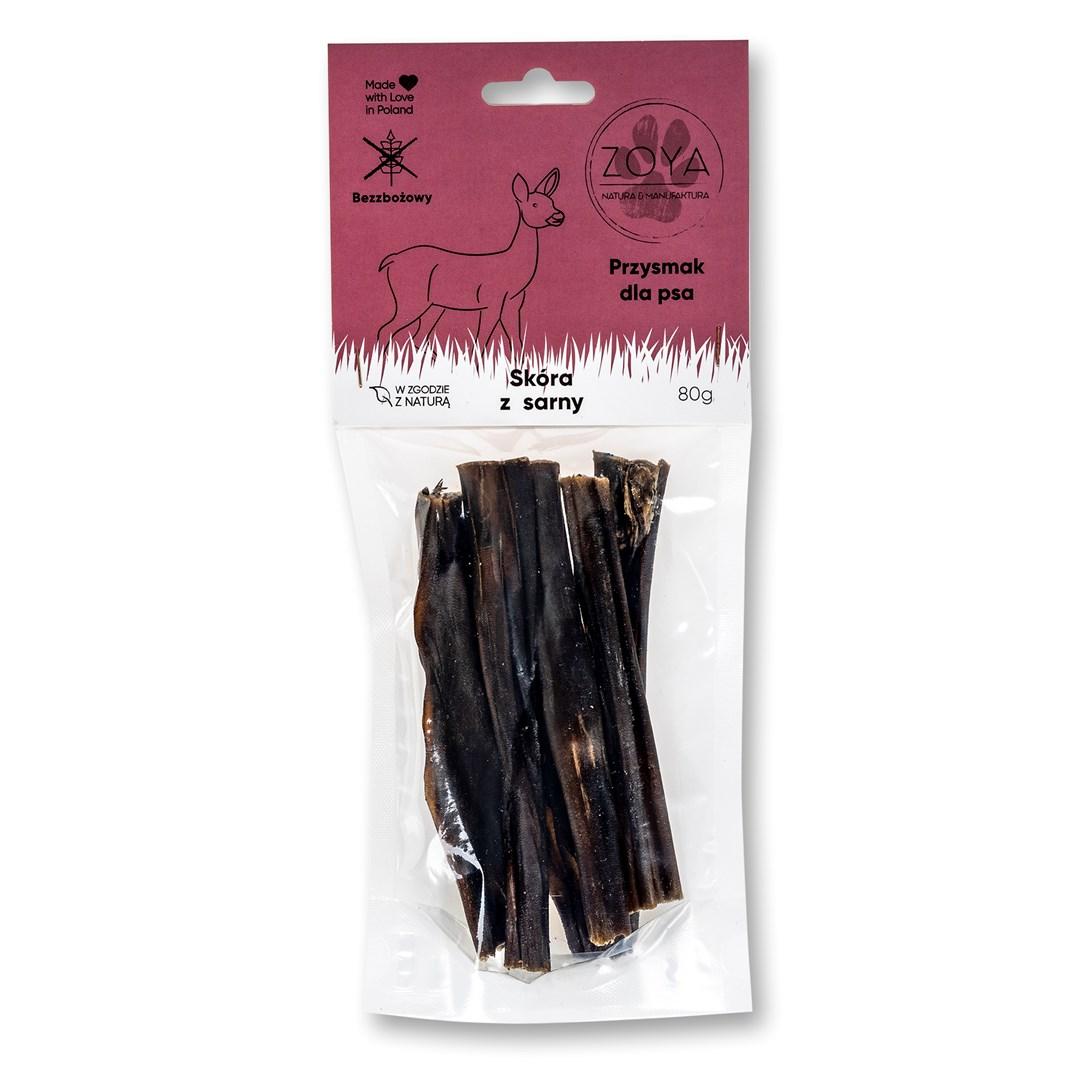 ZOYA rådyrhud – hundegodbid, tyggeben 80 g
