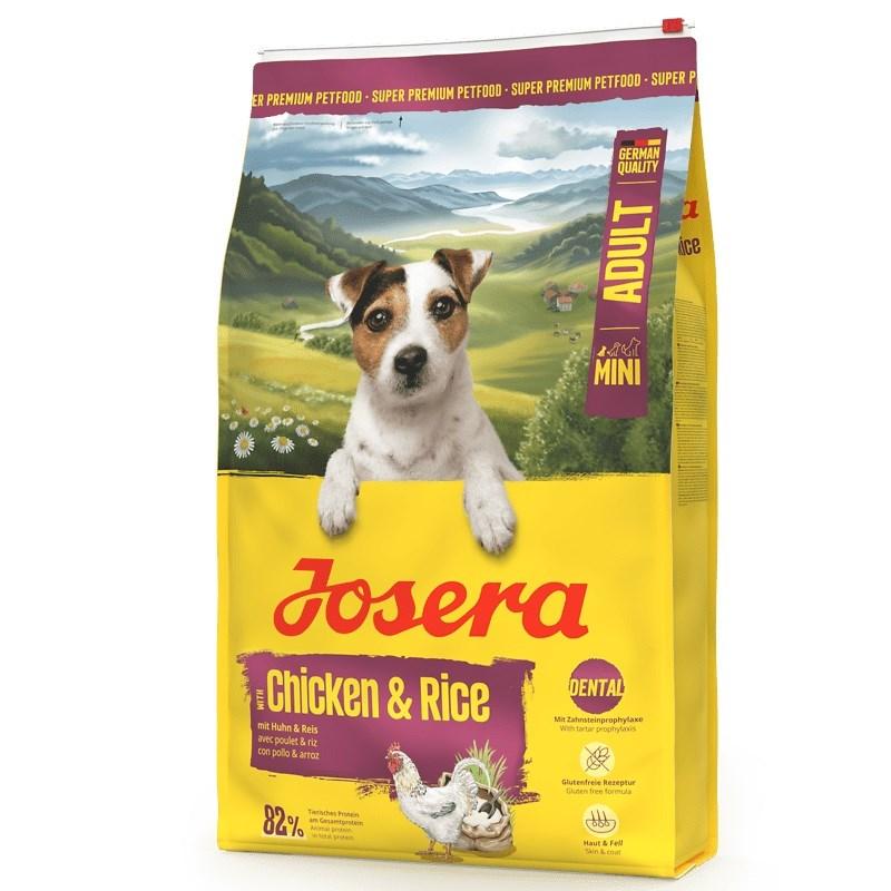 JOSERA Adult Mini Chicken & Rice - tørfoder til små hunde, 10 kg