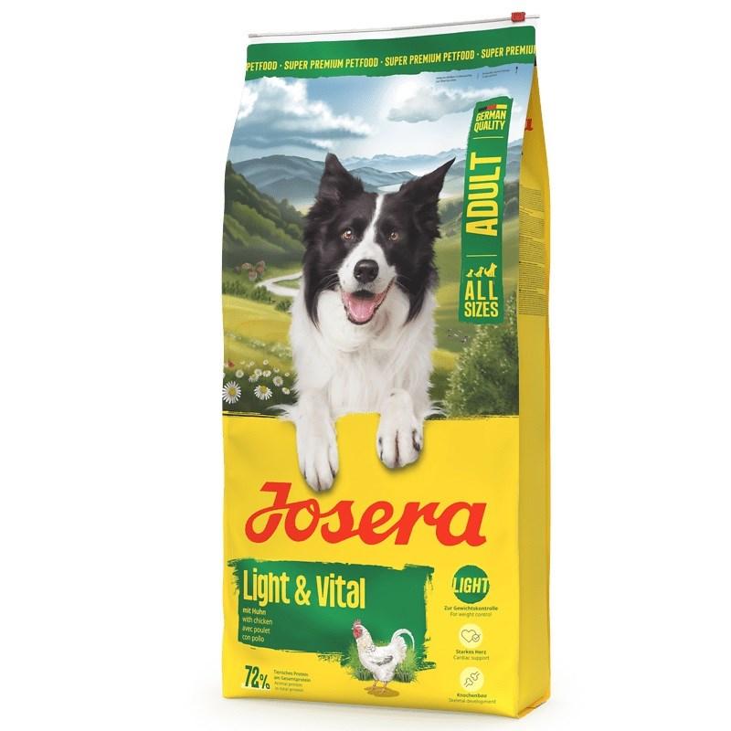 JOSERA Light & Vital kylling – tørfoder til hund – 12,5 kg