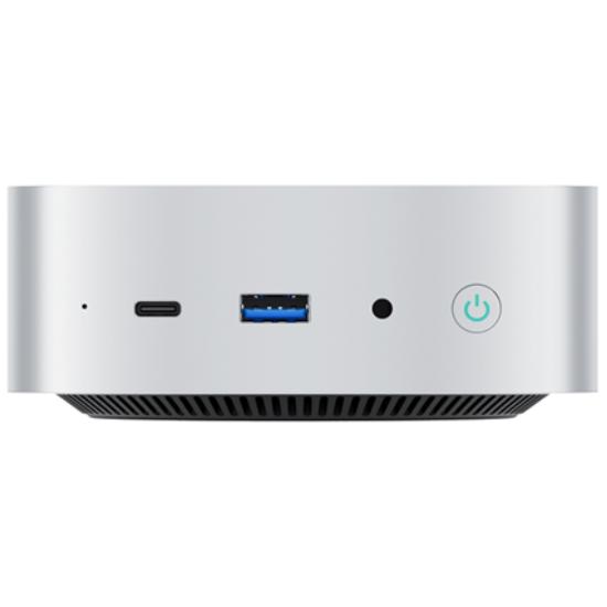 Nordic Office Mini A2 – mini desktop PC med AMD 8745, Radeon 780M, 16 GB RAM, 512 GB SSD, Wi‑Fi 6, HDMI, Windows 11 Pro