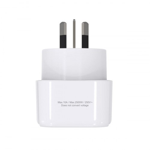 Scape Travel 850AU rejseadapter - Schuko til Australien/Kina, 10 A