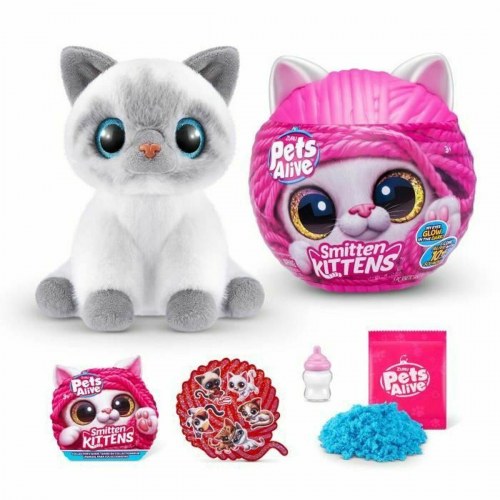 Zuru Pets Alive Smitten Kittens S1 - interaktiv babydukke i plys