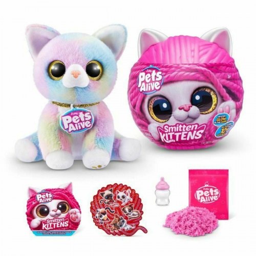 Zuru Pets Alive Smitten Kittens S1 - interaktiv babydukke i plys
