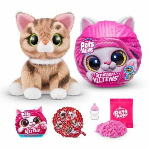 Zuru Pets Alive Smitten Kittens S1 - interaktiv babydukke i plys