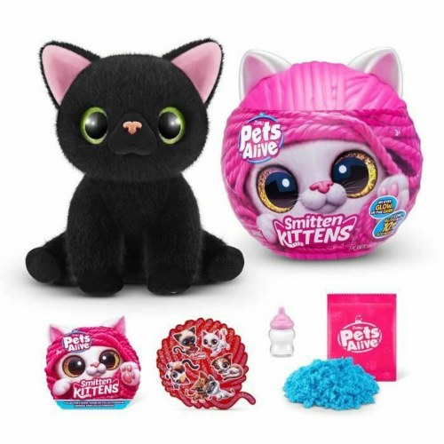 Zuru Pets Alive Smitten Kittens S1 - interaktiv babydukke i plys