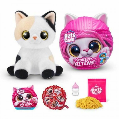 Zuru Pets Alive Smitten Kittens S1 - interaktiv babydukke i plys