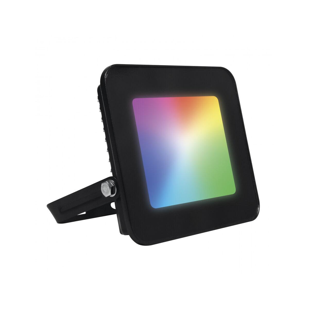Muvit iO MIOFLOD001 smart floodlight 20 W - sort, RGB+CCT (2700-6500 K)