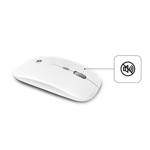 Subblim Combo Multidispositivo Compacto - trådløst tastatur og mus, sølv