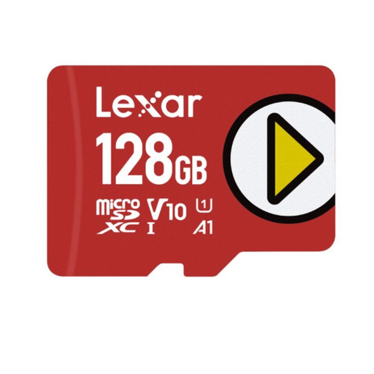 Lexar PLAY microSDXC 128 GB med SD-adapter - A2 V30 U3 UHS-I