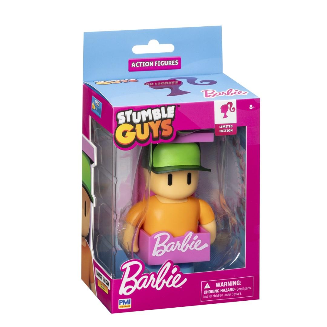 Stumble Guys x Barbie actionfigur 11,5 cm  Stumble Guy Barbie