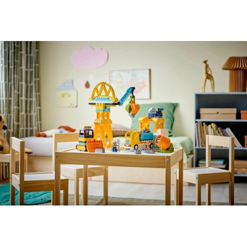 LEGO DUPLO 10476 – 3-i-1 byggeplads og køretøjer