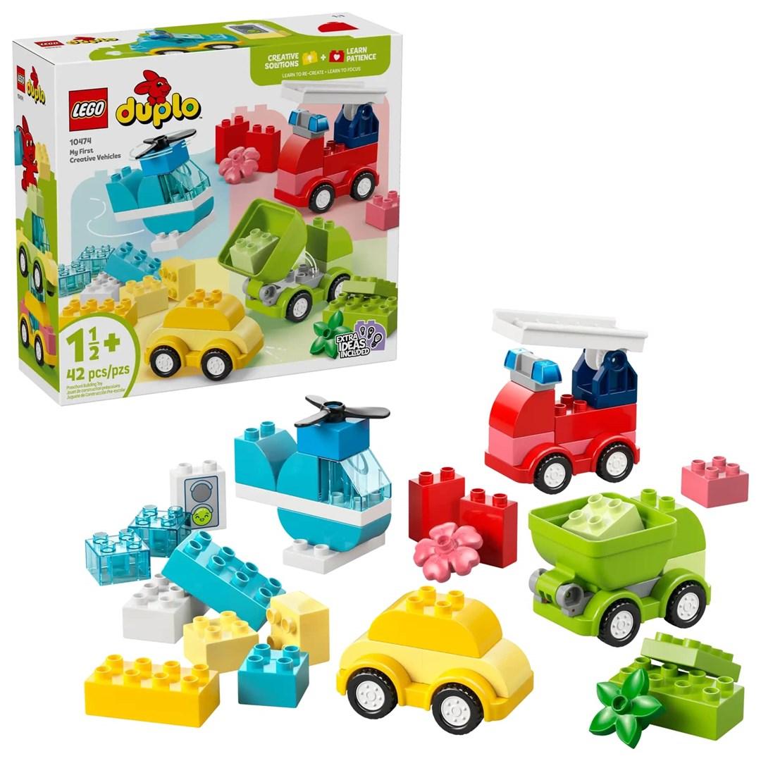 LEGO DUPLO 10474 Kreative køretøjer - byggesæt til små børn billede