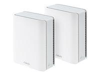 ASUS ZenWiFi BT10 mesh Wi‑Fi 7 system (2 enheder) - hvid billede
