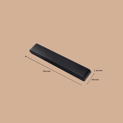 Samsung HW-S60D soundbar - Sort, 200 W (OUTLET A)