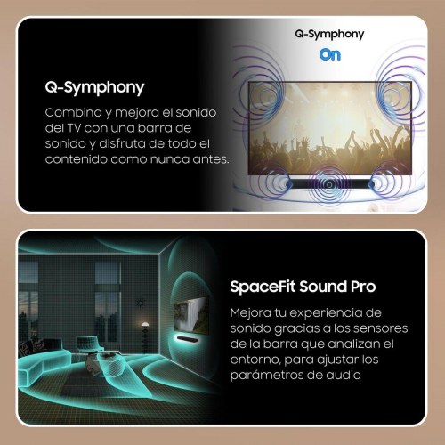 Samsung HW-S60D soundbar - Sort, 200 W (OUTLET A)