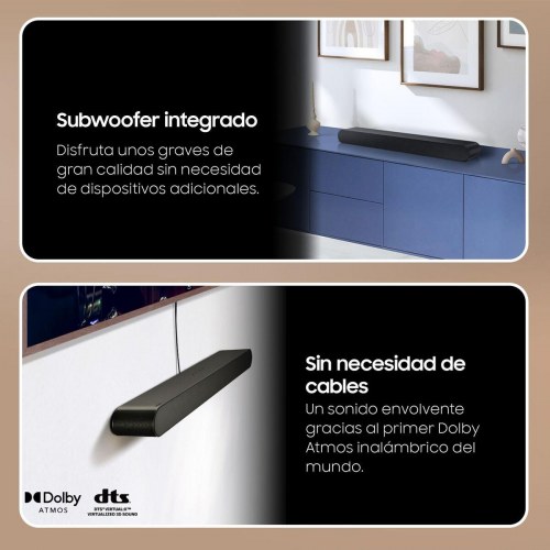 Samsung HW-S60D soundbar - Sort, 200 W (OUTLET A)