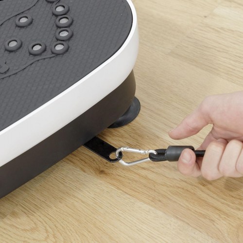 Træningspakke - modstandsbånd (5 stk.) + vibrerende platform med tilbehør