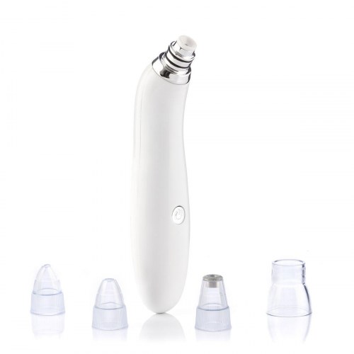 Moispa + Pore·Off - elektrisk ansigtsdamper og hudormefjerner, hvid/rosa