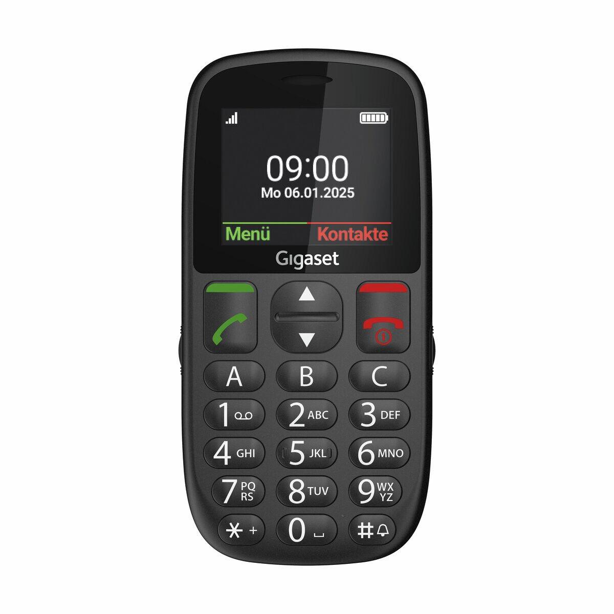 Gigaset GL395 2,2" trykknaptelefon - Sort