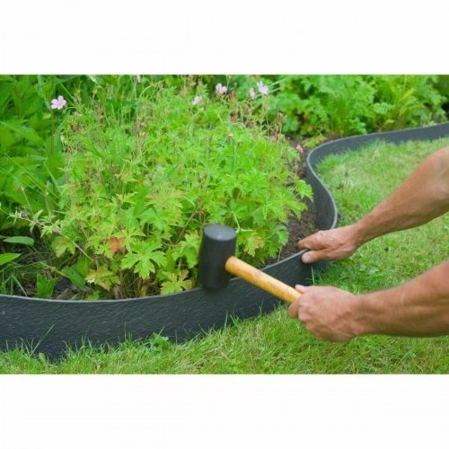 Nature bedkant i plastik - fleksibel haveafgrænsning