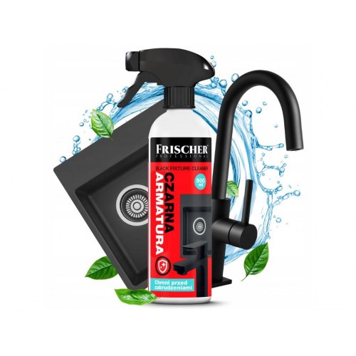 Rengøringsmiddel til sorte armaturer Frischer - 500 ml