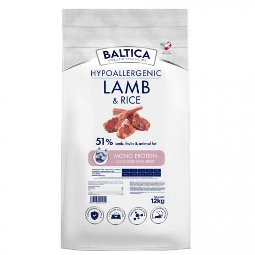 BALTICA Nutraceutic Hypoallergenic S – lam og ris tørfoder til hund – 12 kg
