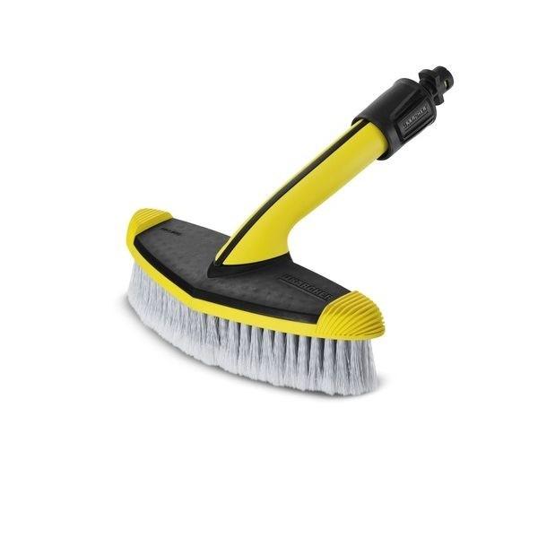 Kärcher WB 60 vaskebørste - gul/sort, gummi - arbejdsbredde 24,8 cm billede