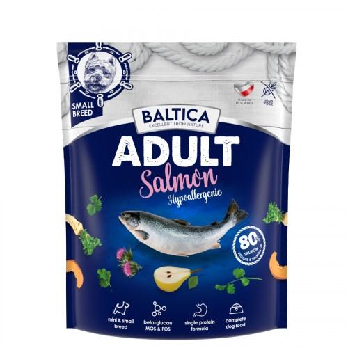 BALTICA Adult Small Breed Laks – hypoallergen tørfoder til hunde 1 kg