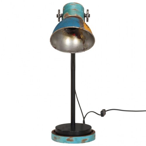 Skrivebordslampe i industriel stil - flerfarvet